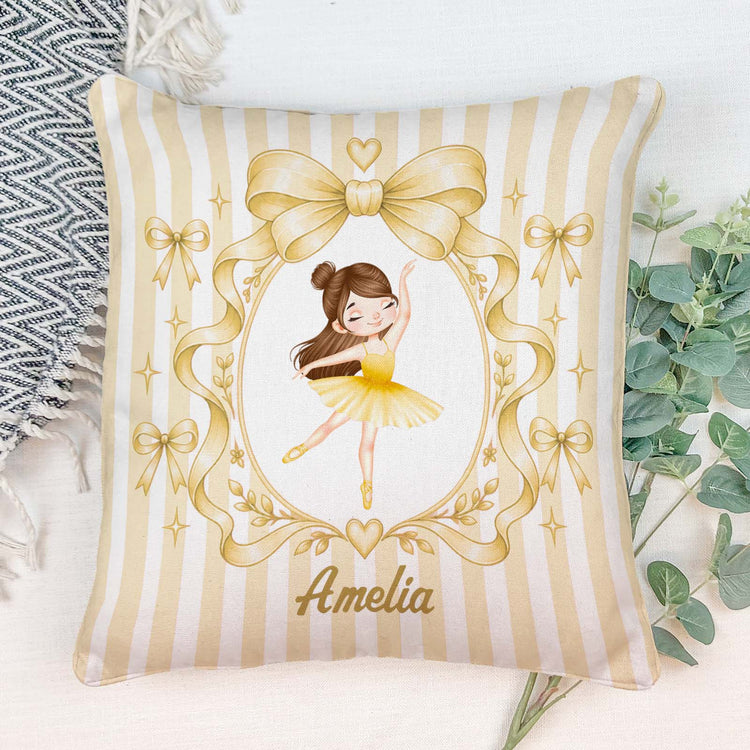 Gift For Ballet Lover, Ballerina, Daughter Granddaughter Gift Idea - Personalized Pillow 5