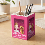 Gift For Dog Lover Stationery Toy Box Style - Personalized Pen Holder 1