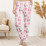 Girly Sleepwear For Pet Lover, Gift For Her, Custom Photo Pet Portrait - Personalized Lounge Pants 2
