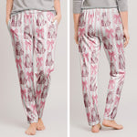 Girly Sleepwear For Pet Lover, Gift For Her, Custom Photo Pet Portrait - Personalized Lounge Pants 3