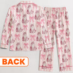 Girly Sleepwear For Pet Lover, Gift For Her, Custom Photo Pet Portrait Watercolor - Personalized Pajamas 5