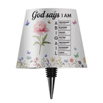 God Says I Am Christian Gifts Name In Bible Verse - Personalized Night Light 3