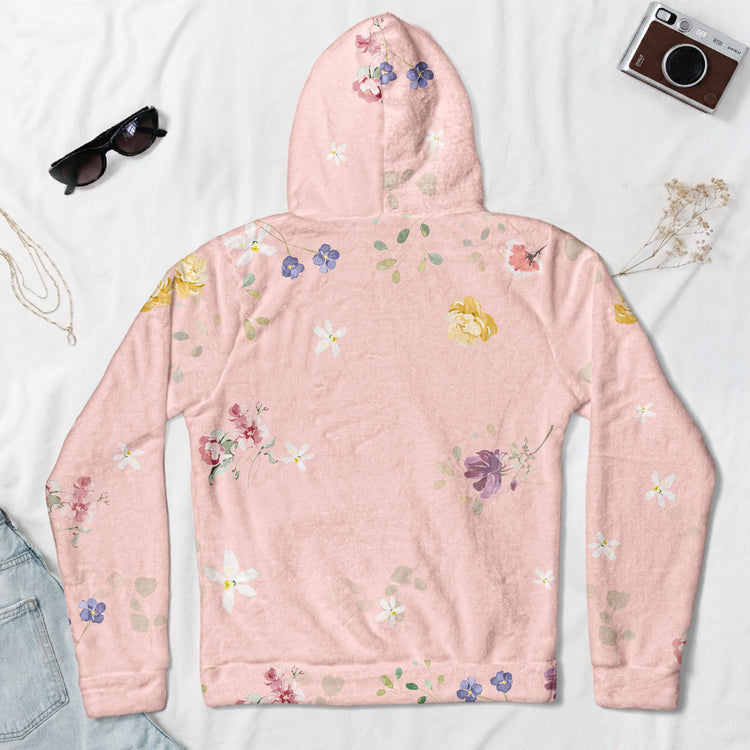 God Says I Am Custom Name Bible Verse & Birth Flower - Personalized Hoodie 4