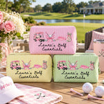Golf Essentials Bag Golfer Travel Pouch Gift For Her - Personalized Makeup Bag 2