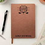 Golf Log Book - Golf Gifts For Him, Husband, Dad, Grandpa - Personalized Journal 2