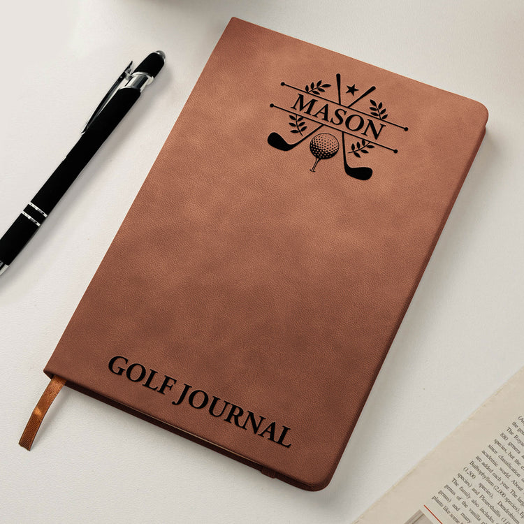 Golf Log Book - Golf Gifts For Him, Husband, Dad, Grandpa - Personalized Journal 5