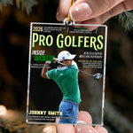 Golf Magazine Gift For Golf Lover Goft Team - Personalized Ornament 4