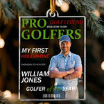 Golfer Of The Year - Personalized Ornament 1