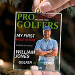 Golfer Of The Year - Personalized Ornament 3