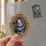 Gothic Christmas Art Clay For Pet - Personalized Magnet 5