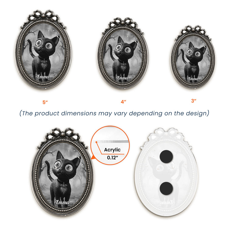 Gothic Christmas Art Clay For Pet - Personalized Magnet 7