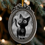 Gothic Christmas Art Clay For Pet - Personalized Ornament 1
