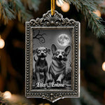 Gothic Christmas Art Clay For Pet - Personalized Ornament 2