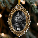 Gothic Christmas Art Clay For Pet - Personalized Ornament 3
