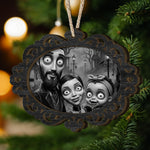 Gothic Christmas Style Our Family - Personalized Ornament 2