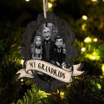 Gothic Christmas Style Our Family - Personalized Ornament 3