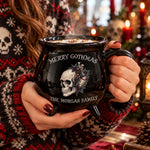 Gothic Christmas With Family - Personalized Mug 6