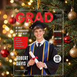 Graduation Magazine - Personalized Ornament 2