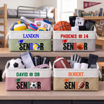 Graduation Sport Senior Basket For Daughter, Son, Club - Personalized Storage Basket 1