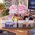 Graduation Sport Senior Basket For Daughter, Son, Club - Personalized Storage Basket 2