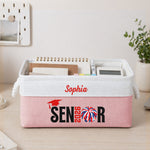 Graduation Sport Senior Basket For Daughter, Son, Club - Personalized Storage Basket 5