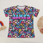 Graffiti Name Custom - Personalized Kids Clothing Set 5