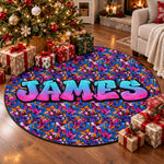Graffiti Name Custom - Personalized Quilted Mat 4