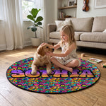 Graffiti Name Custom - Personalized Quilted Mat 6
