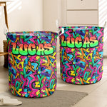 Graffiti Style Name Custom - Personalized Basket 3