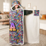 Graffiti Style Name Custom - Personalized Blanket 2