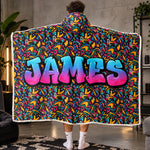 Graffiti Style Name Custom - Personalized Blanket 4