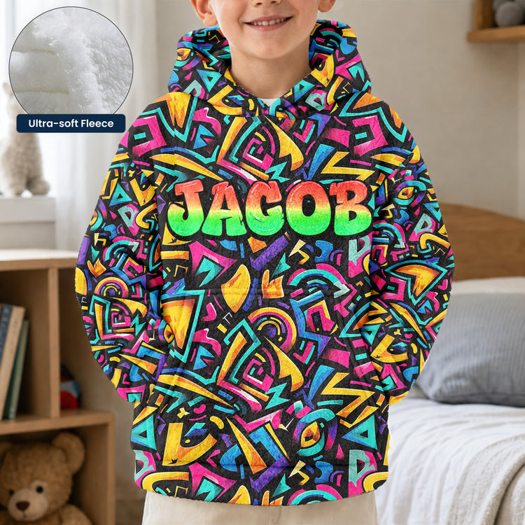 Graffiti Style Name Custom - Personalized Hoodie 1