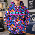 Graffiti Style Name Custom - Personalized Hoodie 3