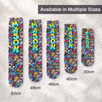 Graffiti Style Name Custom - Personalized Socks 4
