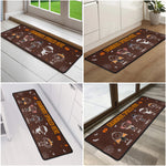 Grandkids Spoiled Here Doodle Halloween - Personalized Runner Rug 7