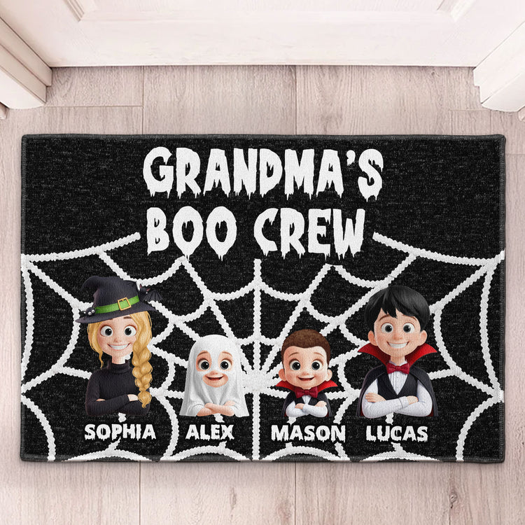 Grandma Boo Crew - Personalized Doormat 3
