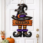 Grandma Witch - Personalized Wood Sign 1