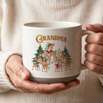 Grandma's Little Reindeer - Personalized Mug 3