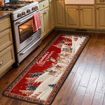 Grandma's Little Reindeer - Personalized Runner Rug 9