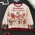 Grandma's Little Reindeer - Personalized Sweater 6