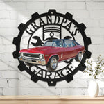 Grandpa Garage - Personalized Metal Sign 1