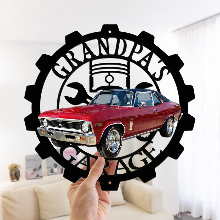 Grandpa Garage - Personalized Metal Sign 5