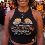 Halloween Costume Naughty Gift For Wife Girlfriend - Custom Tank Top 2
