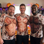 Halloween Funny Muscle Abs Or Beer Belly - Personalized Shirt 7