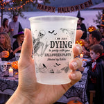 Halloween Party Funny Skeleton Meme - Personalized Cups 2