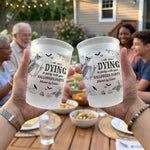 Halloween Party Funny Skeleton Meme - Personalized Cups 5