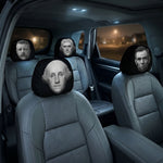 Halloween Patriotic Passengers - Personalized Car Headrest Covers 1