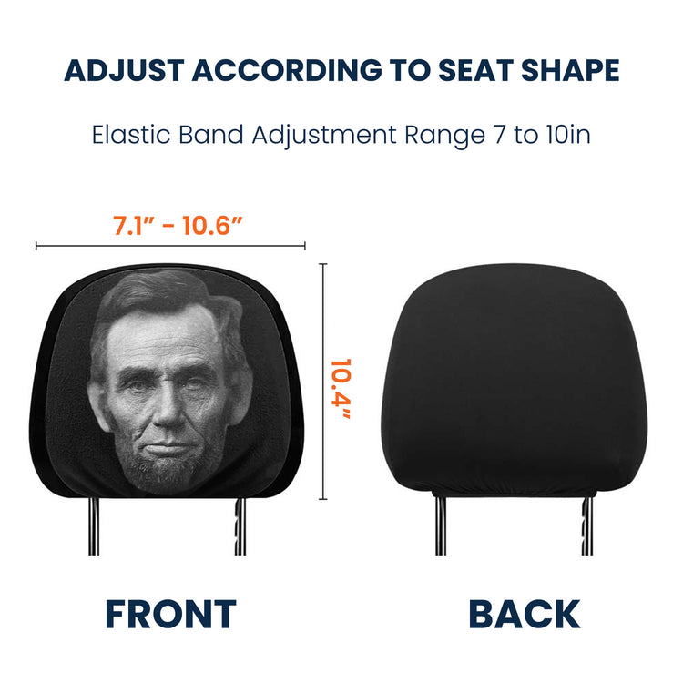 Halloween Patriotic Passengers - Personalized Car Headrest Covers 6