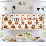 Happy Thanksgiving, Happy Friendsgiving- Thanksgiving Decor - Personalized Banner 5
