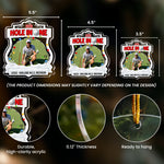 Hole In One, Best Swing Christmas Gift For Golf Lovers, Golf Players - Personalized Ornament 4